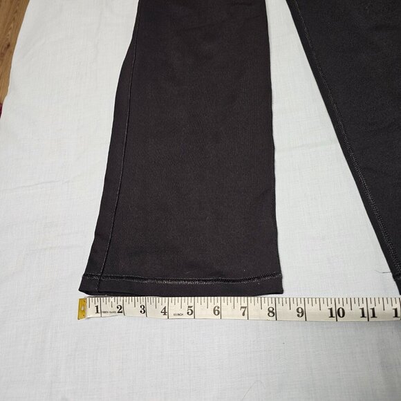 Alo Yoga Coolfit Capri Leggings Women Size S Black Straight Leg - Picture 11 of 12